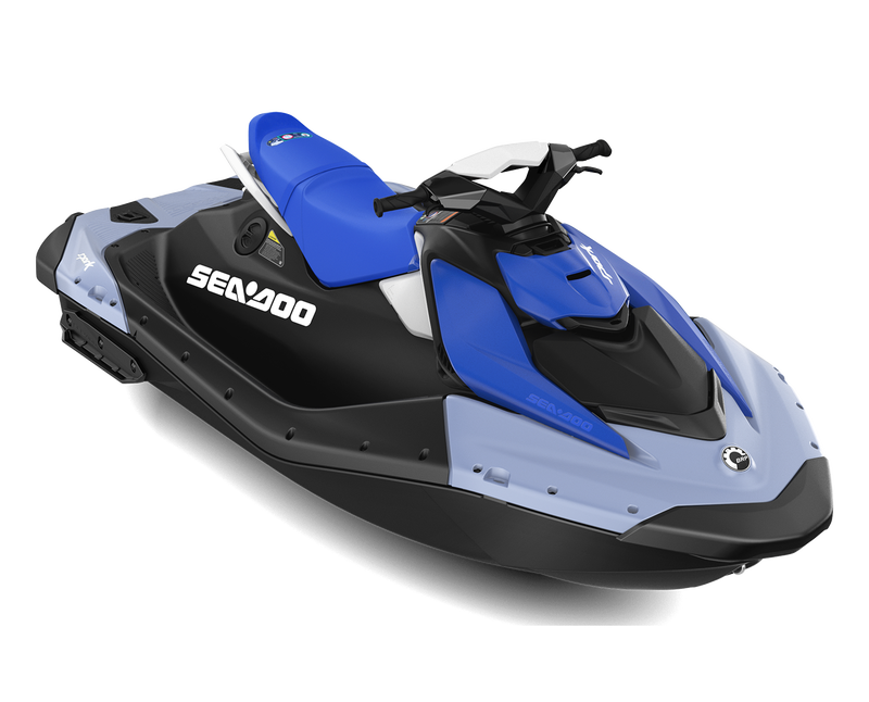 24 SEA DOO - SPARK 2UP 90 - (Convenience Package) - Dazzling Blue / Vapor Blue