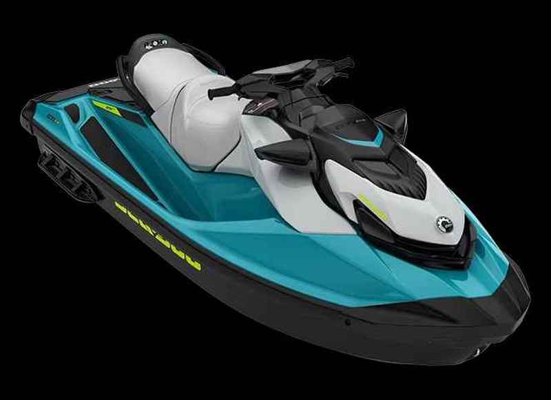 24 SEA DOO - GTI SE 170 iDF (Sound System) - Teal Blue / Manta Green