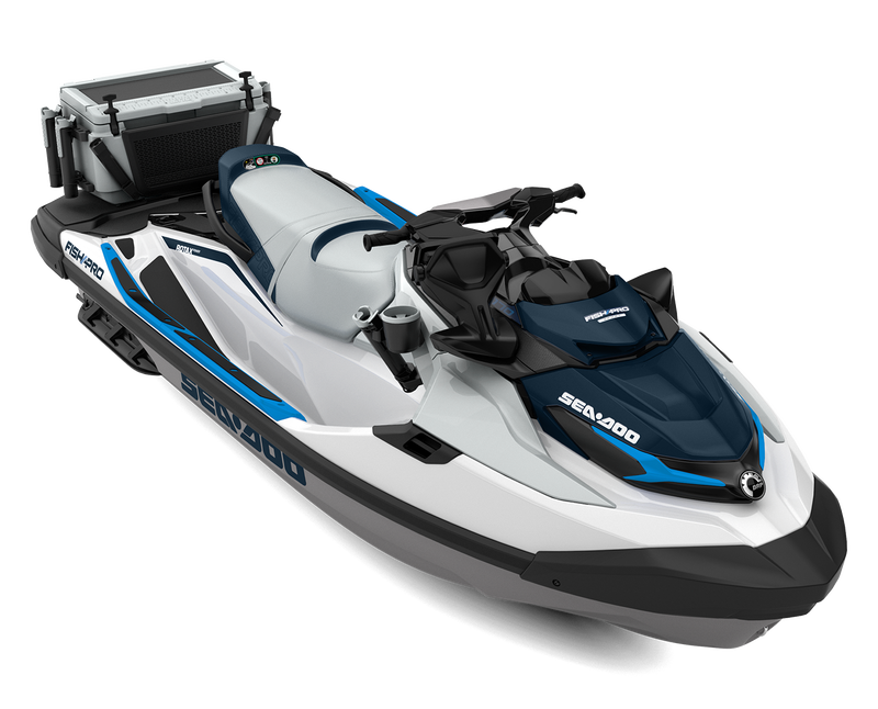 24 SEA DOO - GTX FISH PRO SPORT 170 iDF - White / Gulfstream Blue