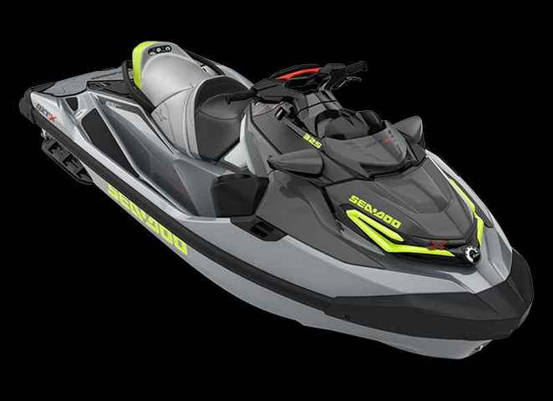 24 SEA DOO - RXT-X RS 325 (Tech Package) - Ice Metal / Manta Green