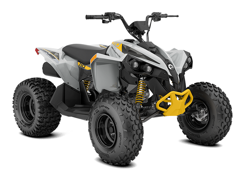 24 CAN-AM RENEGADE STD - 110 EFI - Catalyst Gray / Neo Yellow