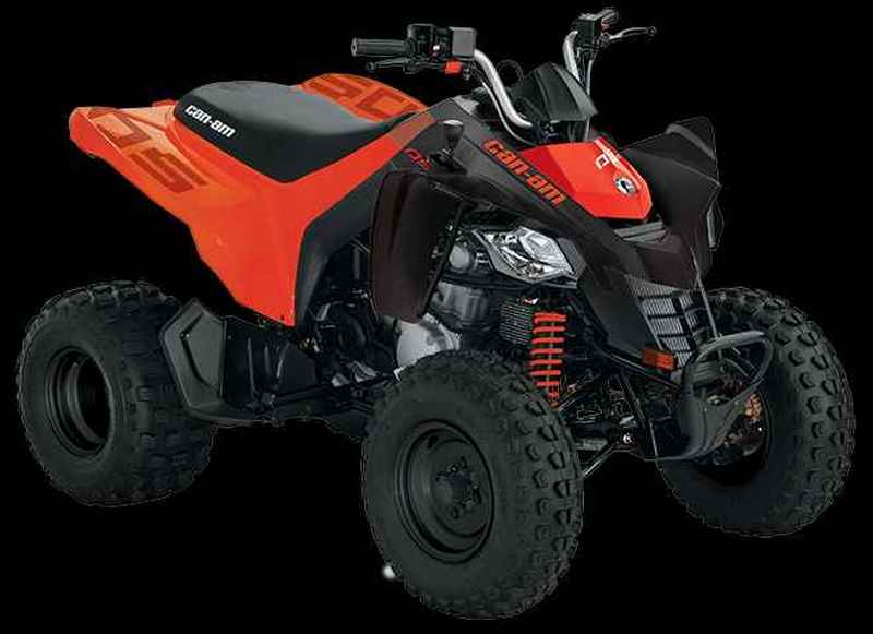 24 CAN-AM DS STD - 250 - Black / Can-Am Red