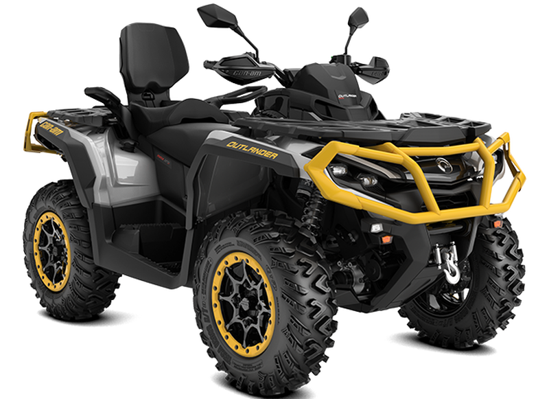 24 CAN-AM OUTLANDER MAX XT-PT - 650 - Hyper Silver / Neo Yellow