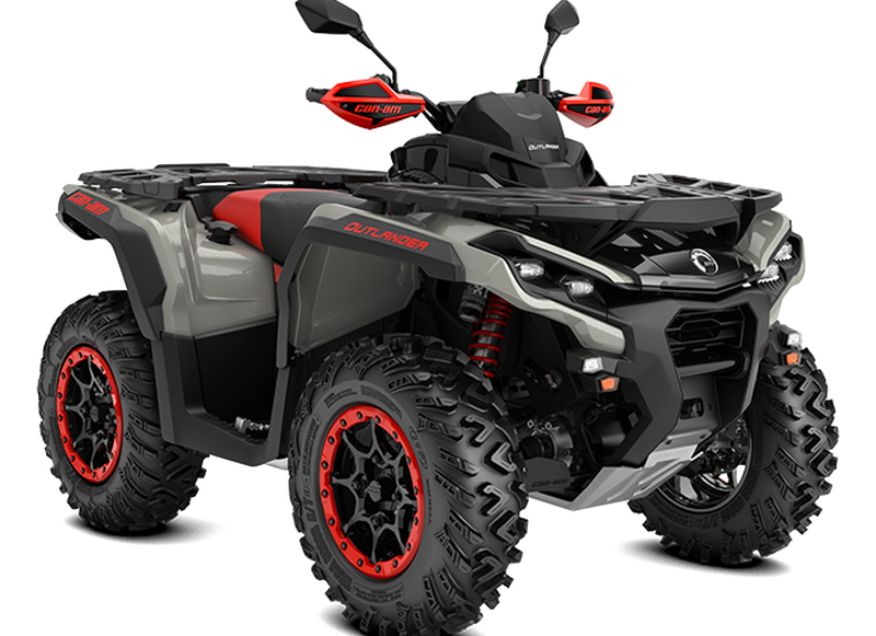 24 CAN-AM OUTLANDER X-XC-T - 1000 - Chalk Gray / Can-am Red