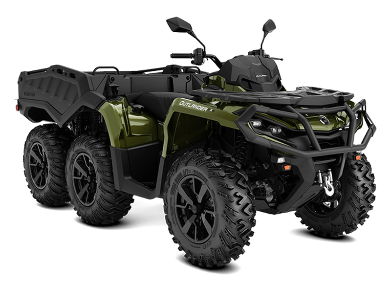 24 CAN-AM OUTLANDER 6X6 XU+T - SIDE 1000 - 60km/h - Boreal Green