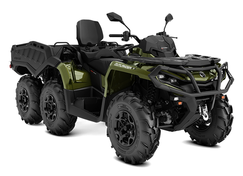 24 CAN-AM OUTLANDER MAX 6X6 XU+T - SIDE 1000 - 60km/h - Boreal Green