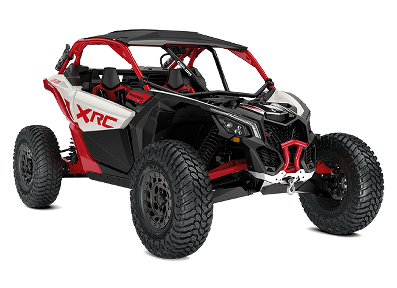 24 CAN-AM MAVERICK  X RC TURBO RR -  Hybrid White & Legion Red