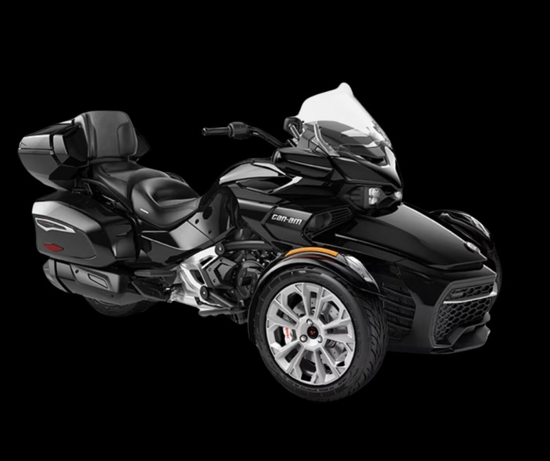 CAN-AM SPYDER F3 LTD - MONOLITH BLACK SATIN - 2024