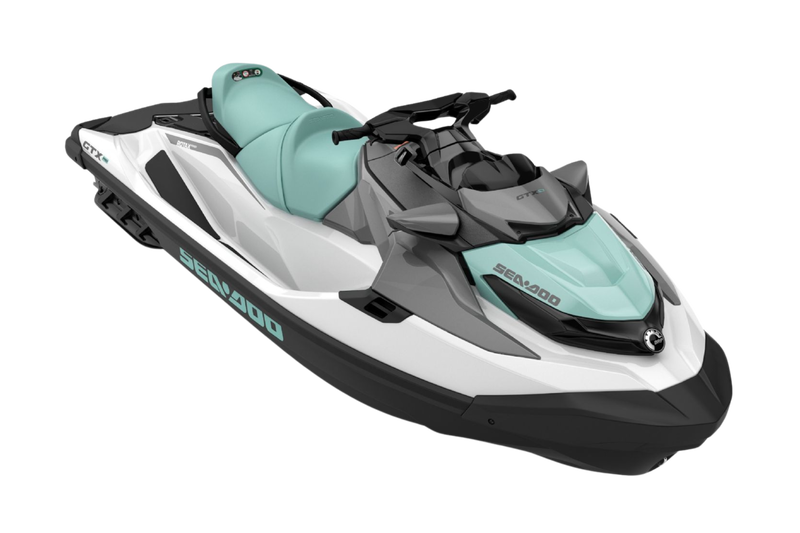 SEA DOO GTX PRO 130 no-iBR - White / Neo Mint - 2025