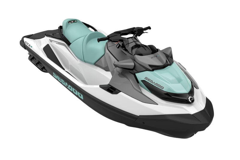 SEA DOO GTX PRO 130 iBR - White / Neo Mint - 2025