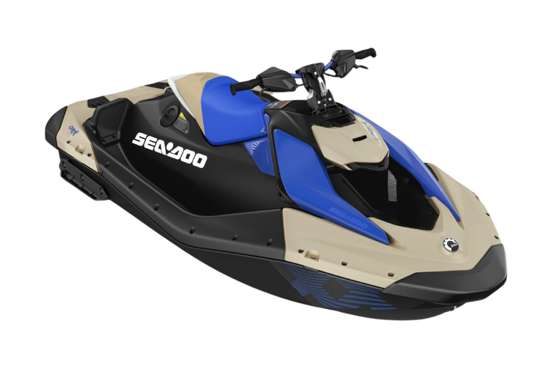 SEA DOO - SPARK 1UP TRIXX 90 - Sand / Dazzling Blue - 2025
