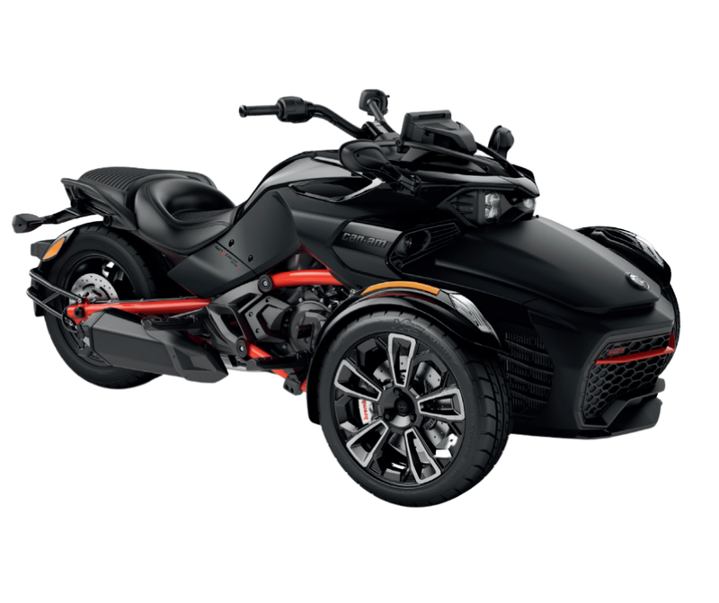 2025 SPYDER F3-S 1330 ACE Monolith Black Satin
