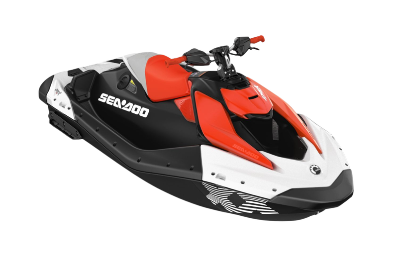 SEA DOO - SPARK 1UP TRIXX 90 - Dragon Red / Bright White - 2026