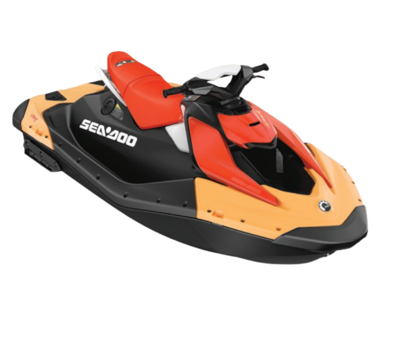 SEA DOO SPARK 2UP 60 Base - Sunrise Orange / Dragon Red - 2026