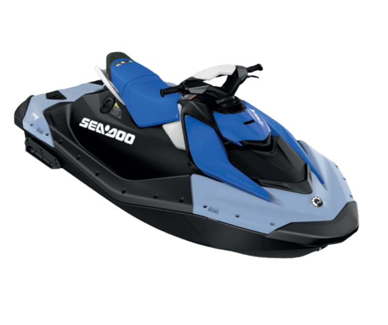SEA DOO Spark 2UP 90 Convenience Package - Dazzling Blue / Vapor Blue - 2026