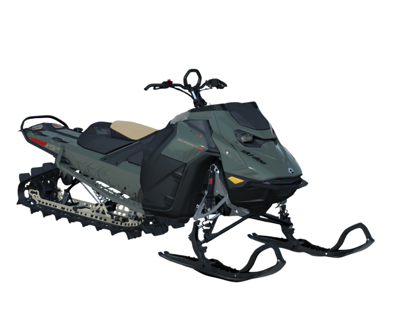 SUMMIT X 154 850 E-TEC TURBO R SHOT – COLOR TOUCHSCREEN – TERRA GREEN – 2026