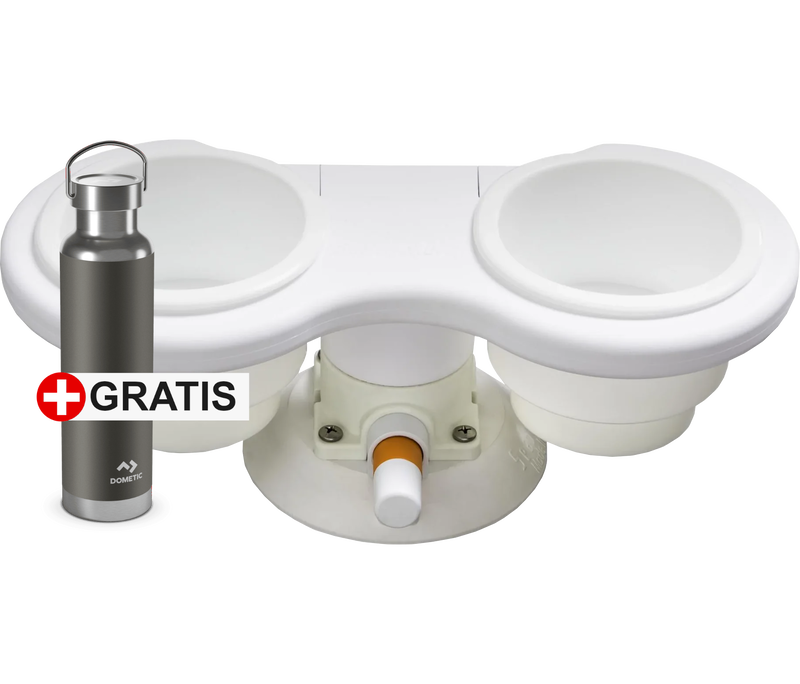SeaSucker vakuumsko držalo za 2 kozarca, vodoravno in Dometic termo lonček 480 ml