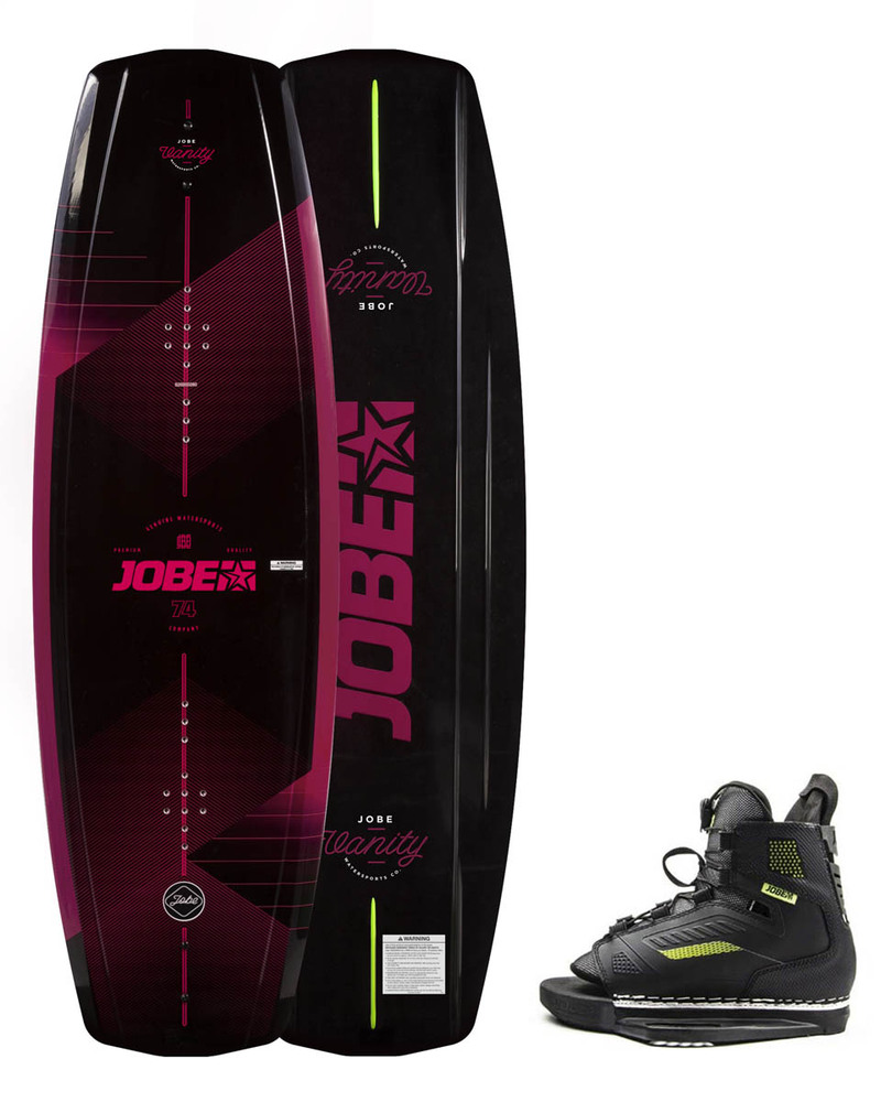 JOBE VANITY WAKEBOARD WOMEN 131 & UNIT BINDINGS SET